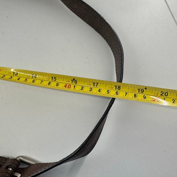 Vintage Hard to Find Fossil Maddox Crossbody Patchwork Chevron Bag - Picture 11 of 13